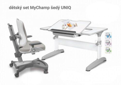 Dětský set Mayer – rostoucí židle MYCHAMP a rostoucí stůl UNIQ