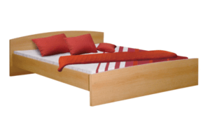 Dvoulůžková postel BUND — buk